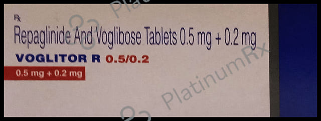 Voglitor R 0.5/0.2mg Tablet 10s