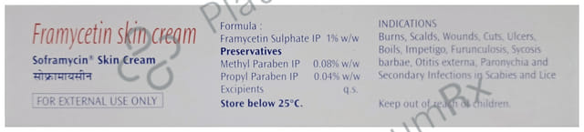 Soframycin 1% Skin Cream 100gm