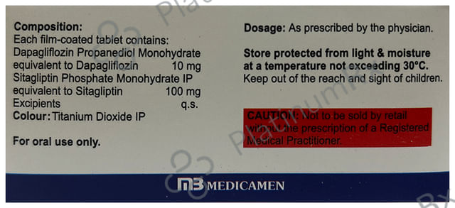 Affodapa S 10/100mg Tablet 10s