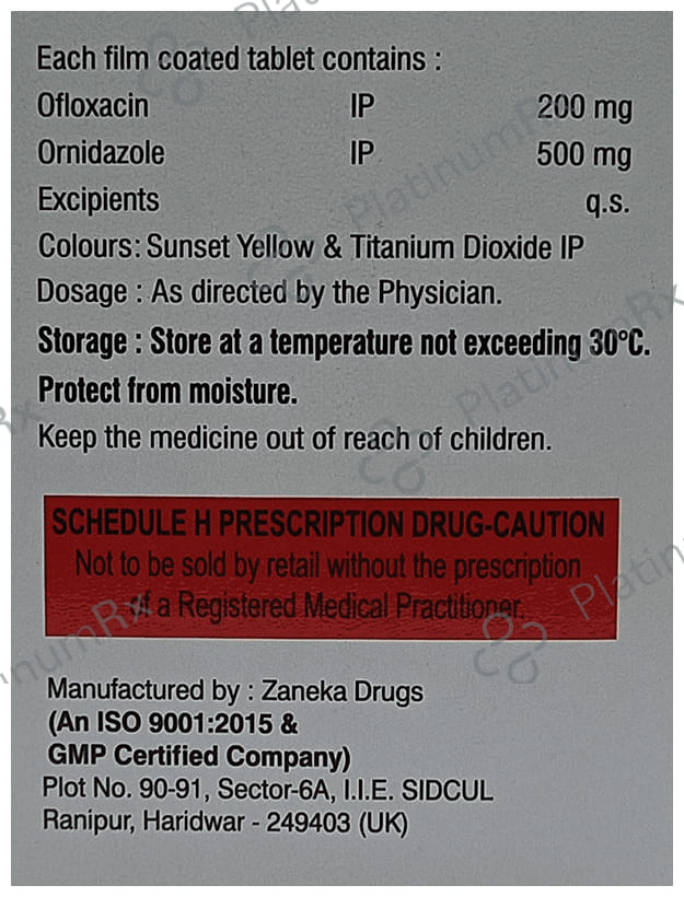 Oflohal-OZ Tablet
