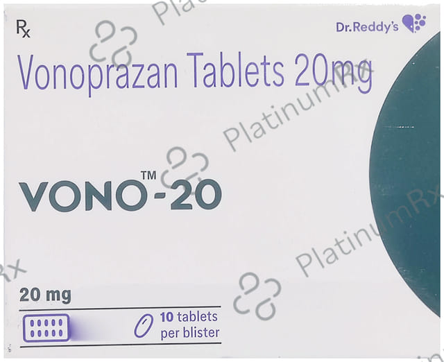 Vono 20mg Tablet 10s