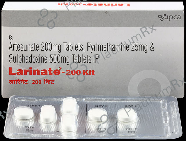 Larinate 200/25/500mg Kit Tablet 6s