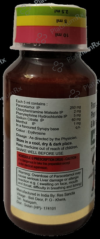 Allerwar Cold DS Oral Suspension Strawberry 60ml