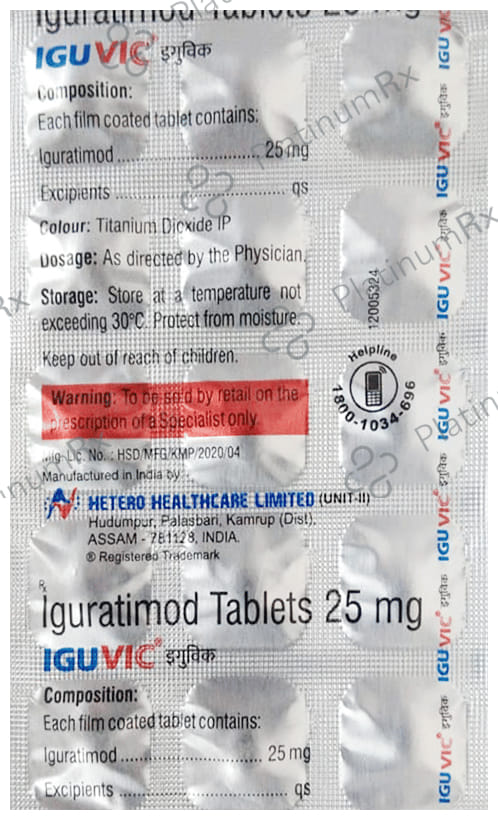 Iguvic 25mg Tablet 15s