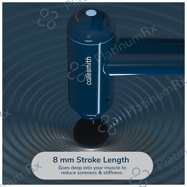 Caresmith Charge Boost Massage Gun Dark Blue