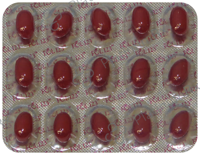 Fol 123 5/1/200mg Capsule 15s