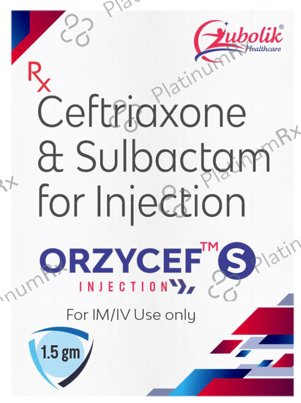 Orzycef S 1.5gm Injection 1s