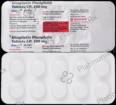 Sitazit 100mg Tablet 10s