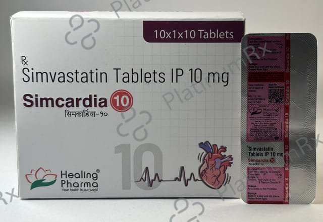 Simcardia 10mg Tablet 10s