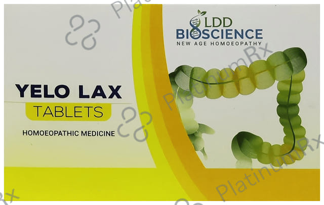 LDD Bioscience Yelo-Lax Tablet 40 tablets