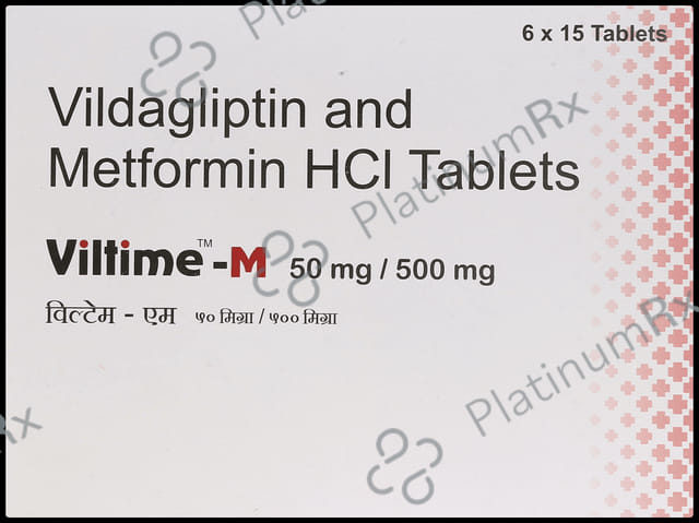 Viltime M 500/50mg Tablet 15s