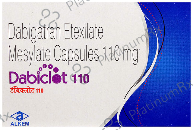Dabiclot 110mg Capsule 10s