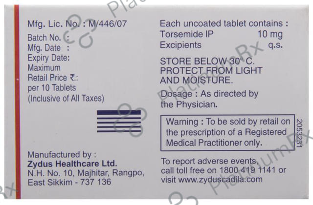 Torget 10mg Tablet 10s