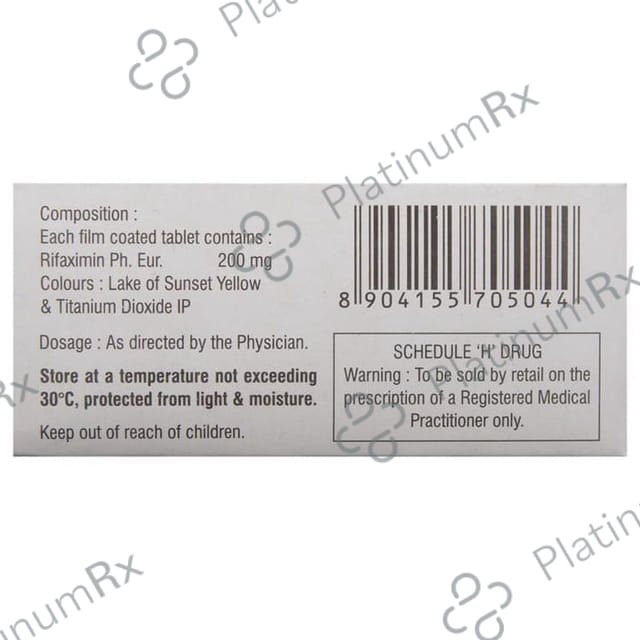 Rifaximax 200 Tablet