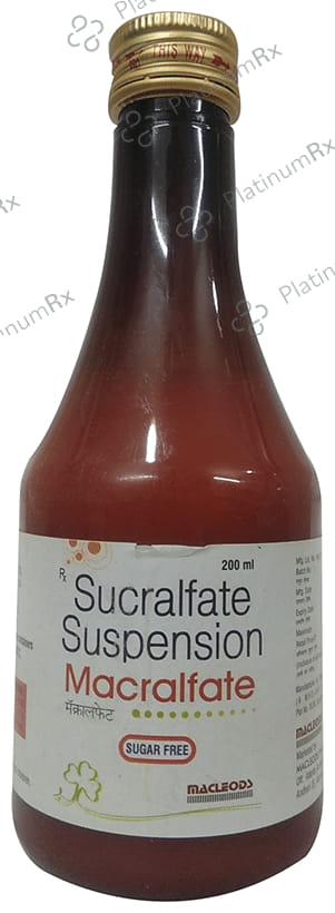 Macralfate 1000mg Suspension Sugar Free 200ml