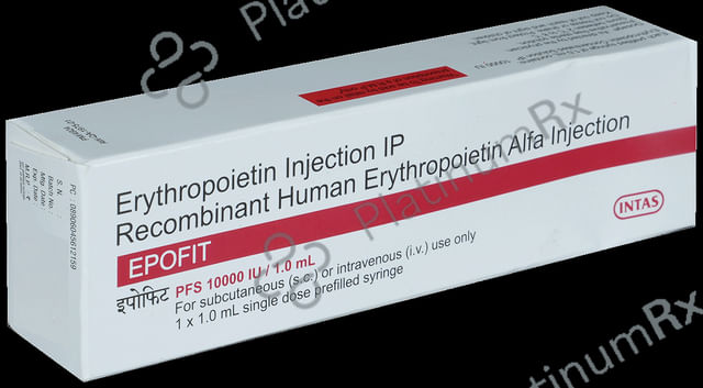 Epofit 10000IU Injection 1s