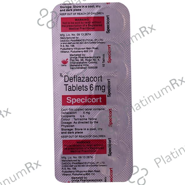 Specicort Tablet