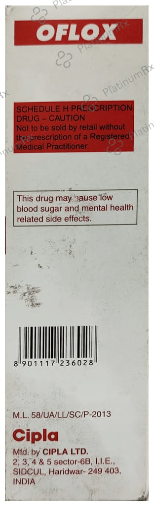 Oflox 200mg Infusion 100ml