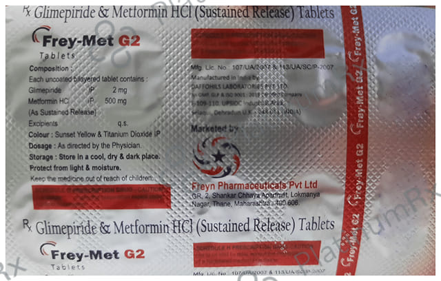 Frey Met G2 Tablet SR 10s