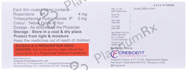 Don Forte 4 mg/2 mg Tablet