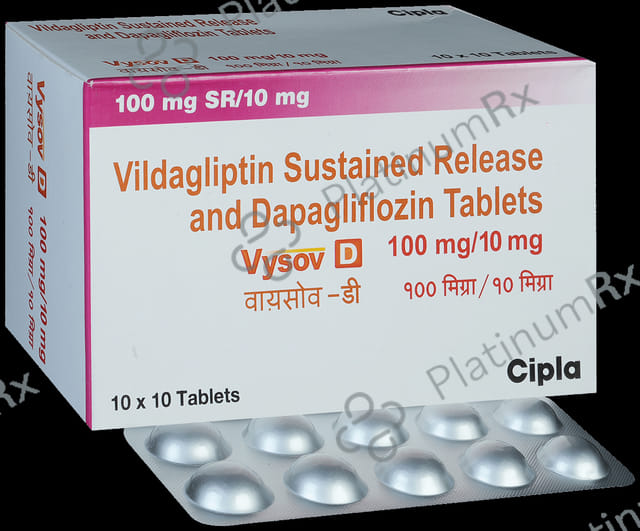 Vysov D 10/100mg Tablet SR 10s