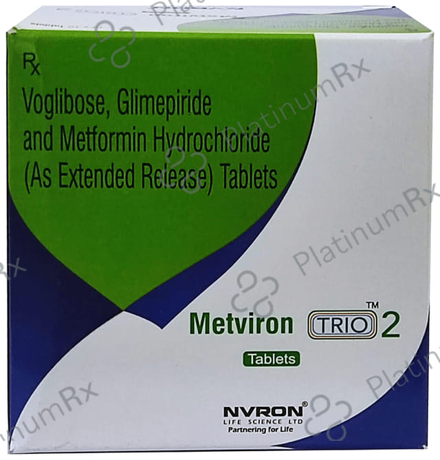 Metviron Trio 2mg Tablet