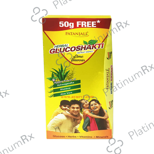 Patanjali Ayurveda Herbal Glucoshakti (200+50) Gm Lime