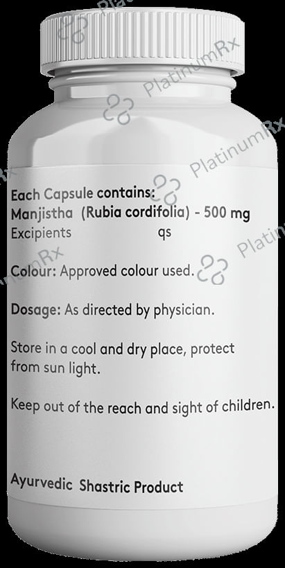 Giosun Manjistha 500mg Veg Capsule