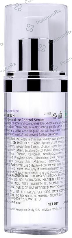 Kaya Comedone Control Serum