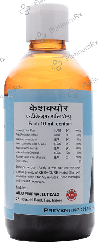 Naturocure Keshcure Anti Dandruff Herbal Shampoo 200 ml