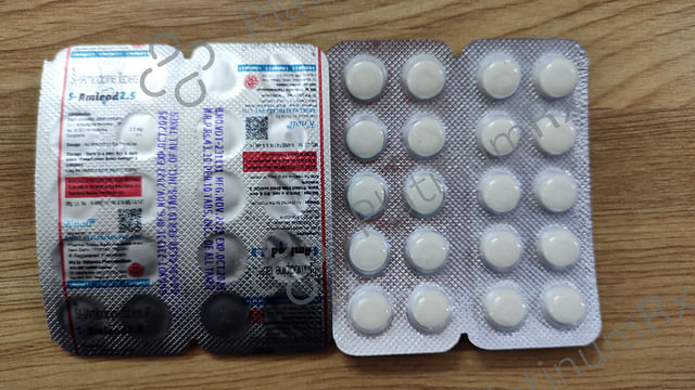S Amleod 2.5mg Tablet 10s