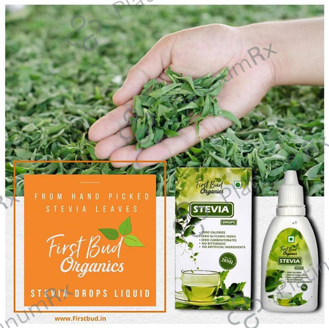 First Bud Organics Stevia Drop