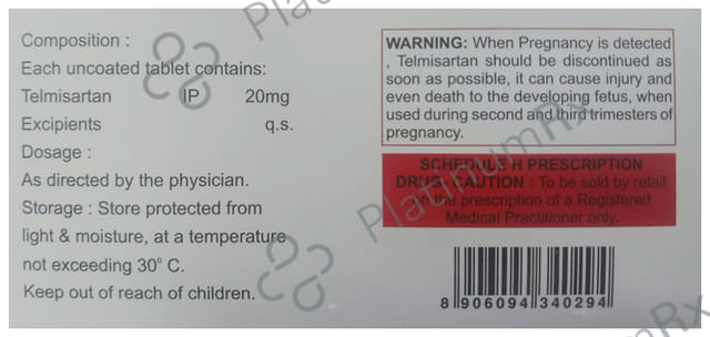 Telbrit 20mg Tablet 15s