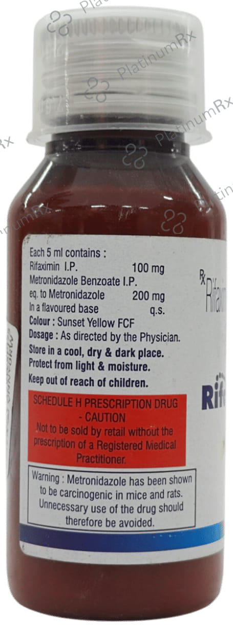 Rifaxigyl M 200/100mg Mango Mint Flavor Suspension 60ml
