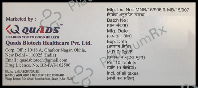 Qsart 40mg Tablet 10s