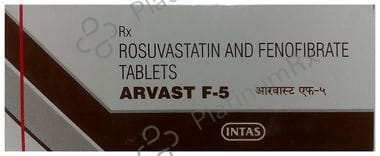 Arvast F 5/67mg Tablet 10s