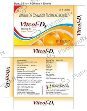 Vitcol D3 Tablet