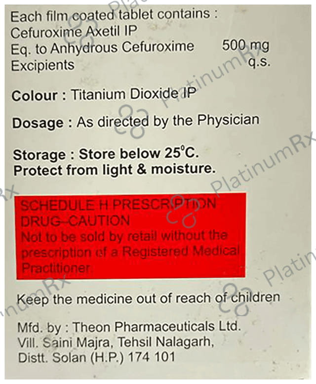 Cefraxime 500 Tablet