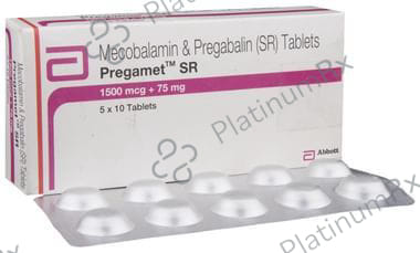 Pregamet 75mg/1500mcg SR Tablet 10s
