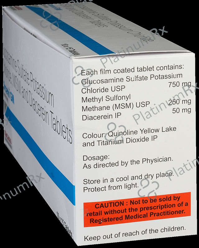 Orcerin GM 50/750/250mg Tablet 15s