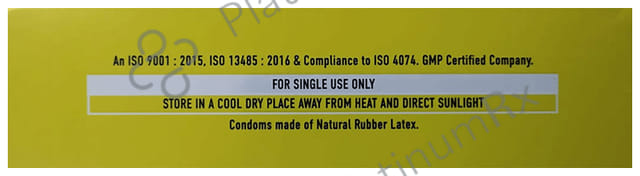 Manforce Overtime Pineapple Flavour Condom 10s