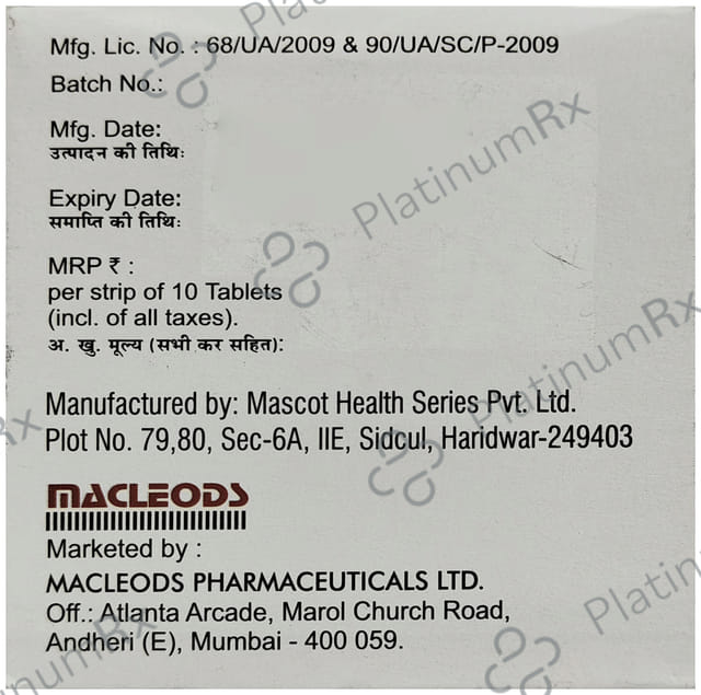 Sitaclass DM 10/500/100mg Tablet 10s