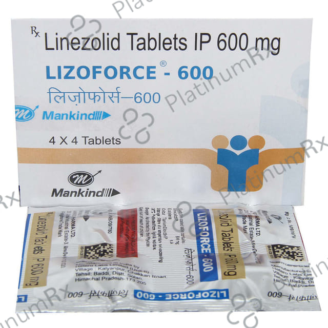 Lizoforce 600mg Tablet 4s