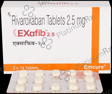Exafib 2.5mg Tablet 14s
