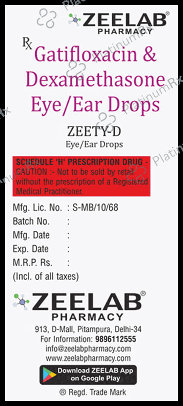Zeety-D Eye/Ear Drops