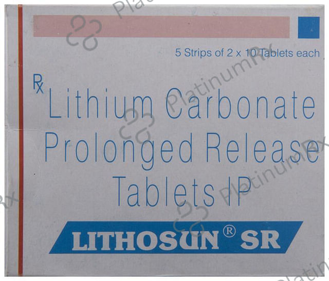 Lithosun SR 400mg Tablet 10s