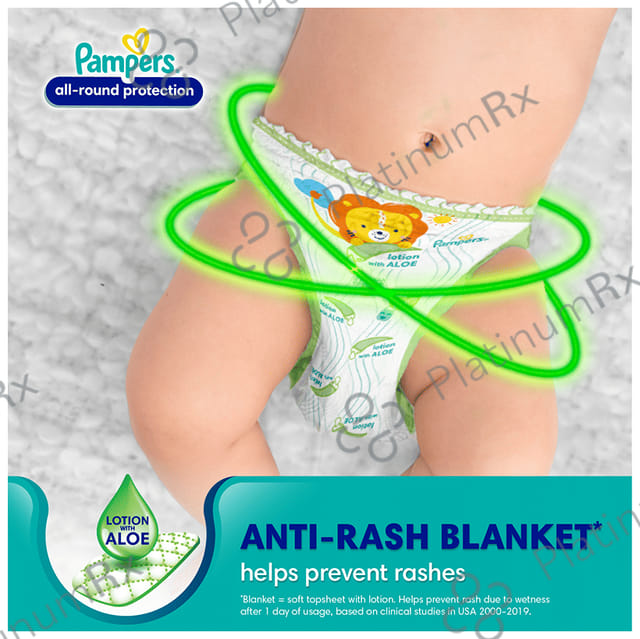 Pampers All Round Protection Anti Rash Blanket Medium diapers 42s