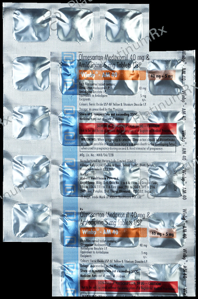 Winbp AM 40/5mg Tablet 15s