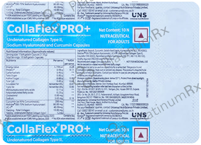 Collaflex Pro Plus Capsule 10s