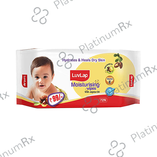 LuvLap Moisturising with Jojoba Oil Baby Wipes